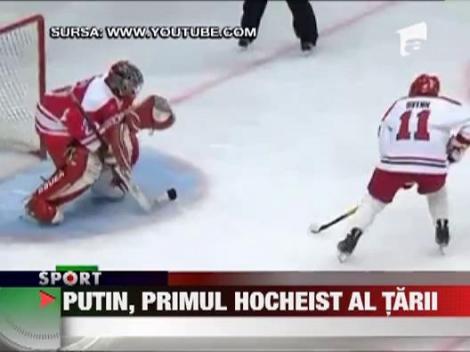 Vladimir Putin a jucat un meci de hochei