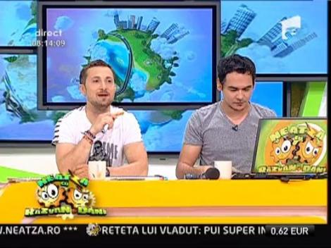 Razvan si Dani fac misto de aparitiile Oanei Zavoranu la TV