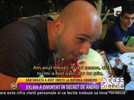 Sylvia a divortat in secret de Andrei