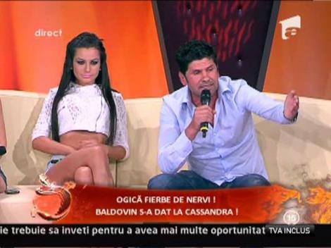 Ogica, catre Baldovin: "Mirosi ca un tap!"