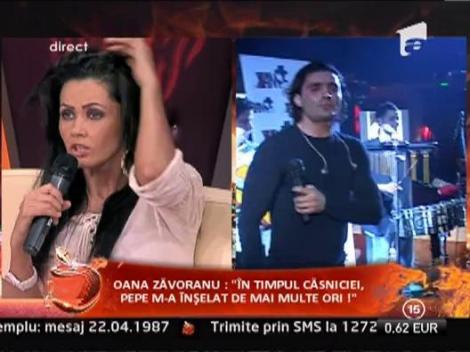 Oana: "Pepe vrea sa demonstreze ca am facut sex neprotejat cu Tudy"