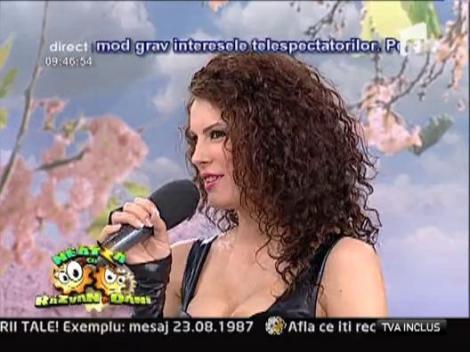 Andreea D, la Neatza