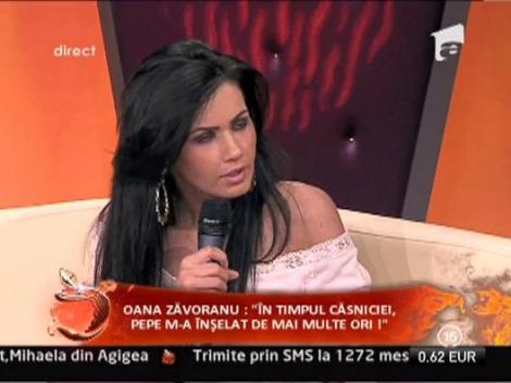 Oana Zavoranu: "Pepe a avut trei amante"