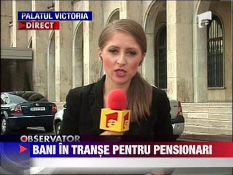 Pensionarii isi vor primi treptat banii luati ilegal de stat