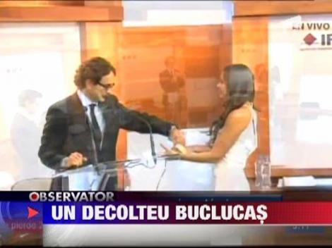 Dezbaterea electorala din Mexic s-a pierdut in rochia prezentatoarei