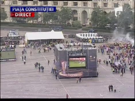 Piata Constitutiei, zona destinata fanilor Athletic Bilbao