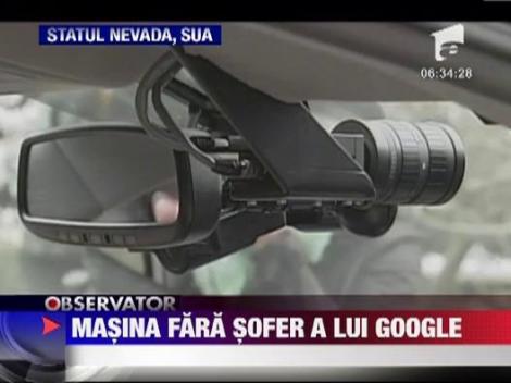 Masina fara sofer pe sosele din SUA