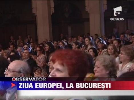 Ziua Europei s-a sarbatorit si la Bucuresti