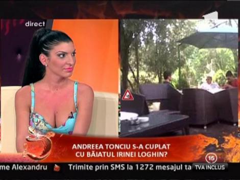 Andreea Tonciu: "Eu cu Ciprian suntem prieteni buni si atat"