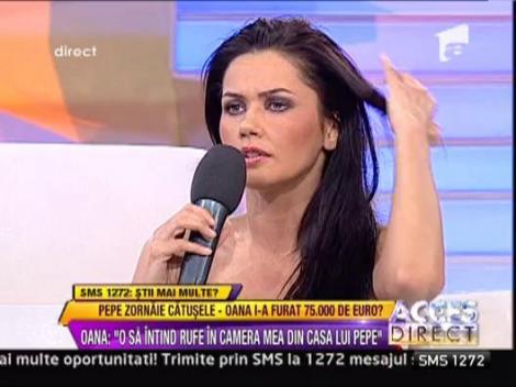 Oana Zavoranu: "Nu stiam cifrul de la seif"