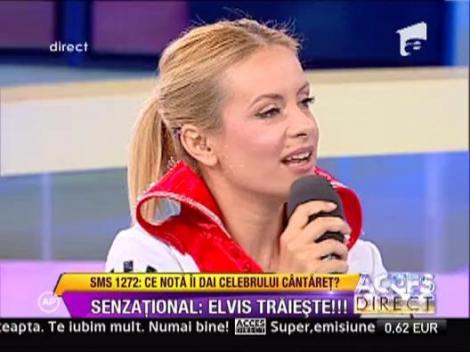 Simona Gherghe, in pielea lui Elvis Presley!