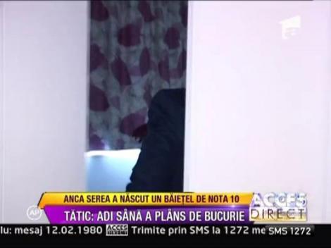 Adrian Sina e tata! Iubita lui, Anca Serea, a nascut!