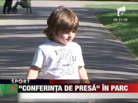 Diana Munteanu se pregateste pentru gradinita