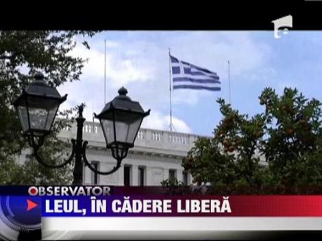 Leul este in cadere libera