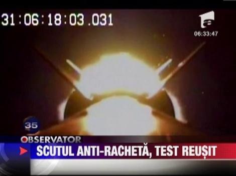Scutul anti-racheta, test reusit