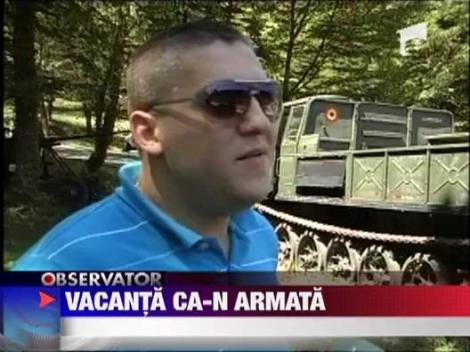 Ultima moda in materie de petrecere a timpului liber: parcurile militare