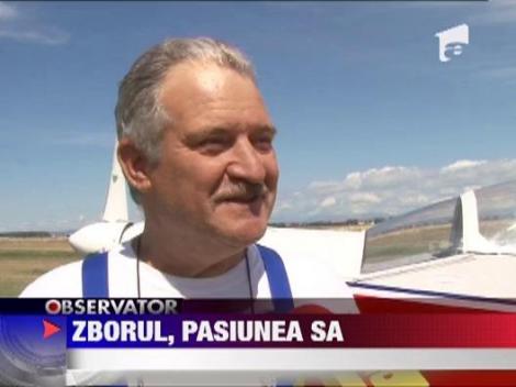 A reusit sa construiasca un avion personal ultrausor