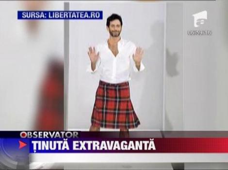 Designerul Marc Jacobs, tinuta extravaganta