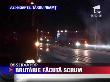 Brutarie facuta scrum, in Targu Neamt