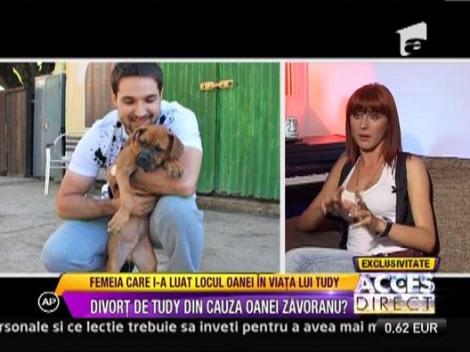 Monica Buzarin, femeia care i-a luat locul Oanei in viata lui Tudy