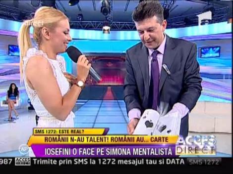 Simona Gherghe a facut un truc de magie