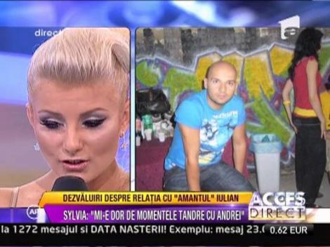 Sylvia, despre relatia cu amantul Iulian: "Suntem prieteni si atat"