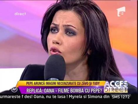 Oana: "Nu exista niciun filmulet cu mine si cu Tudy"
