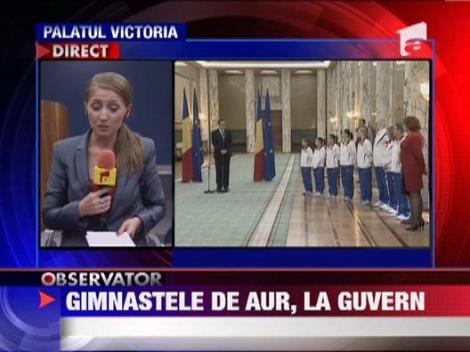 Gimnastele noastre de aur, la Palatul Victoria
