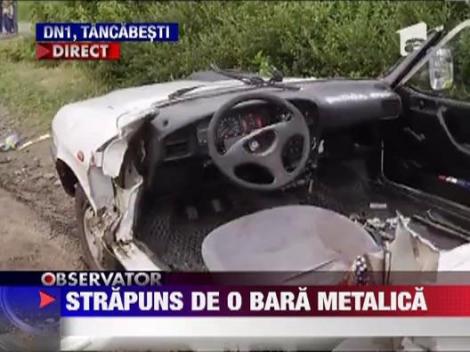 Accident socant pe DN 1. Strapuns de sase tevi