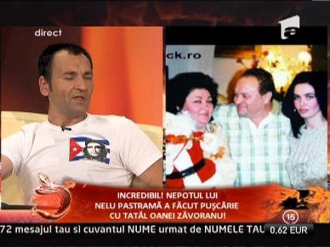 Nepotul socrului lui Pepe, coleg de celula cu tatal Oanei Zavoranu!