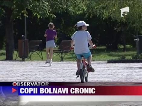 Unul din 10 copii sufera de o boala cronica
