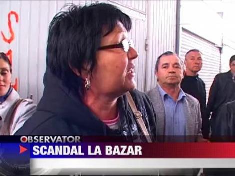 Scandal in cel mai mare bazar din Moldova
