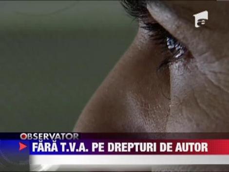 Fara T.V.A. pe drepturi de autor