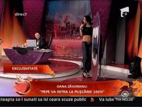 Oana Zavoranu: "O sa-mi pun rufele la uscat in casa in care stau Pepe si Raluca. Am acest drept!"