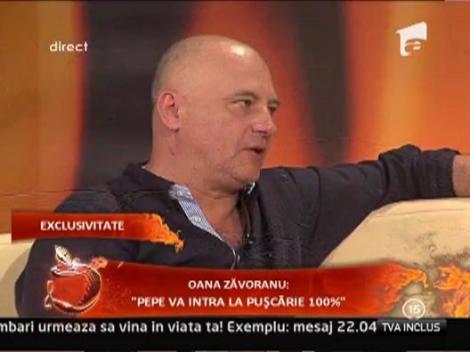 Oana Zavoranu: "Pepe inregistreaza pe toata lumea"