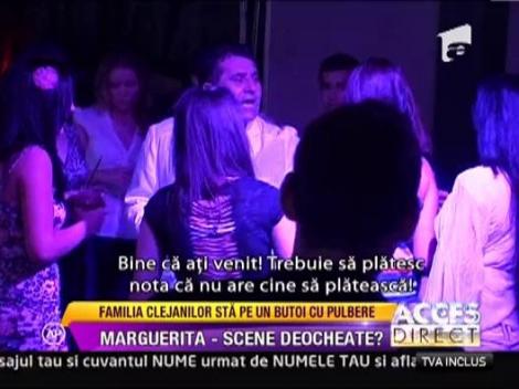 Marguerita, surprinsa in scene deocheate intr-un club