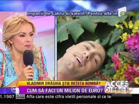 Vladimir Draghia isi pune viata in pericol pentru un milion de euro