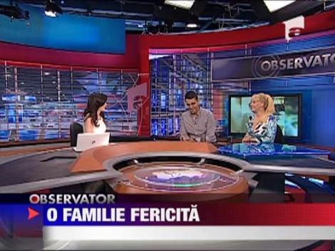 Oana si Cristi Brancu, o familie fericita