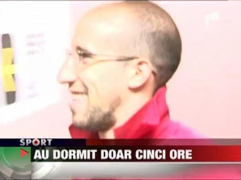 Cinci ore au dormit stelistii dupa ce au batut-o pe Dinamo
