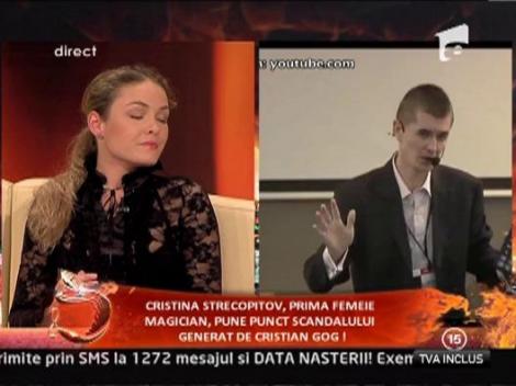 Cristina Strecopitov pune punct scandalului generat de Cristian Gog