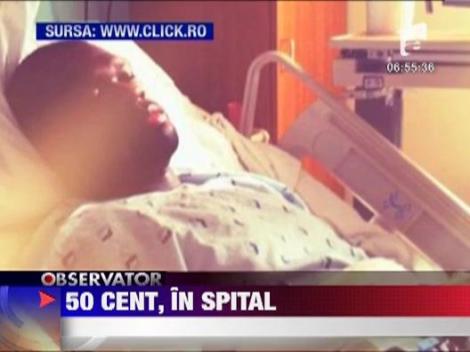 50 cent, internat intr-un spital din New York