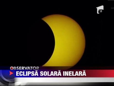Eclipsa solara inelara