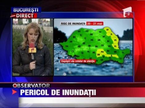 Pericol de inundatii