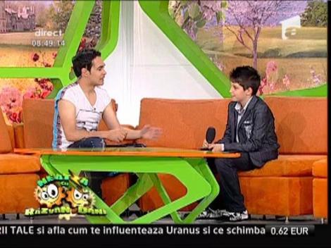 Danut Ghilea, in platoul de la "Neatza"