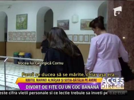 Divort de fite cu un coc banana