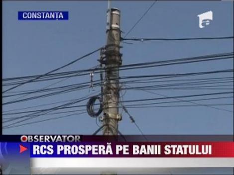 RCS prospera pe banii statului