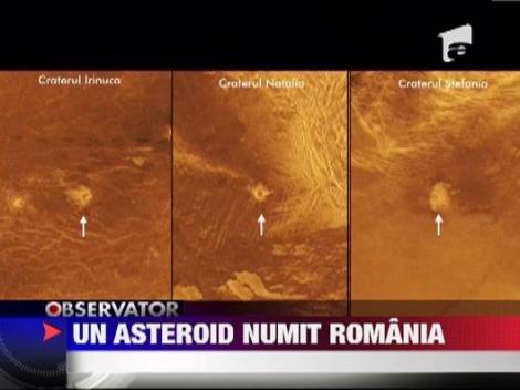 Asteroid botezat Romania