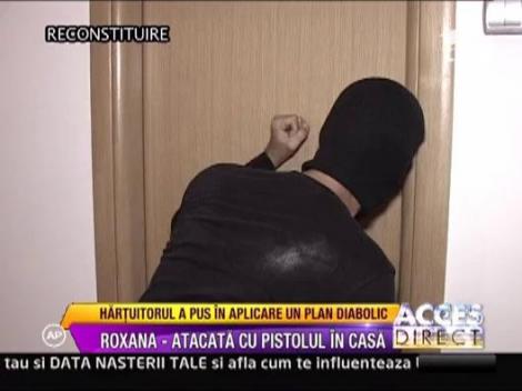 Roxana Marinescu, atacata cu pistolul in casa!