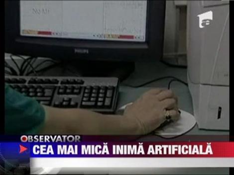 Cea mai mica inima artificiala din lume