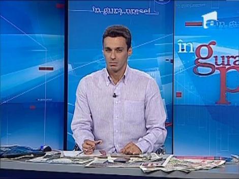 Mircea Badea joaca fotbal in echipa profesorilor